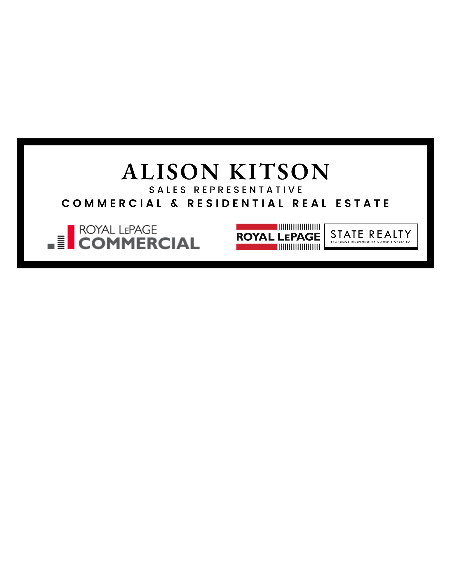 Alison Kitson Realty